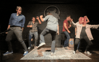 Dance Party GIF by DareDevil Improv Comedy