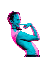 Las Vegas Clown Sticker by Blanc de Blanc