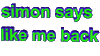 simon says lol Sticker by AnimatedText
