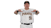 Major League Baseball No Sticker by Pittsburgh Pirates