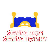 Health Stay Home Sticker by happinessinitiative