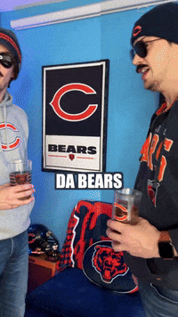 Chicago Bears Sunglasses GIF