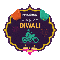 Festival Diwali Sticker by Royal Enfield