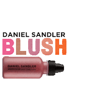 Makeup Blush Sticker by Daniel Sandler Cosmetics
