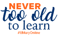 Learn Life At Mary Sticker by University of Mary