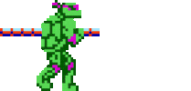 Teenage Mutant Ninja Turtles Pixel Sticker