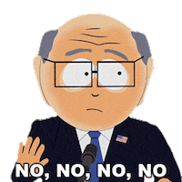 Garrison No Sticker by South Park