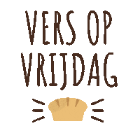BakkerijLaurens vrijdag bakkerijlaurens bakkerijlaurensvarsenare bakkerijvarsenare Sticker