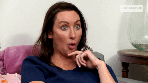 Shocked Watching Tv GIF by Gogglebox Australia