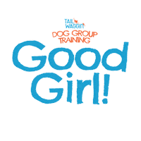 Good Girl Dog Training Sticker by Tail Waggin'