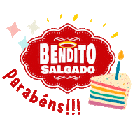 Happy Birthday Party Sticker by Bendito Salgado