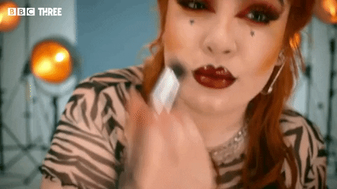 Glow Up Make-Up GIF by BBC Three