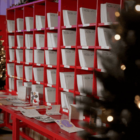 laposte giphyupload christmas xmas santa GIF