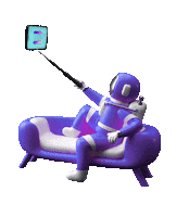 3D Astros Sticker by decentraoficial