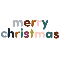 Merry Christmas Sticker by Sarah Eisenlohr