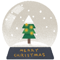Christmas Snow Sticker by eomgogi