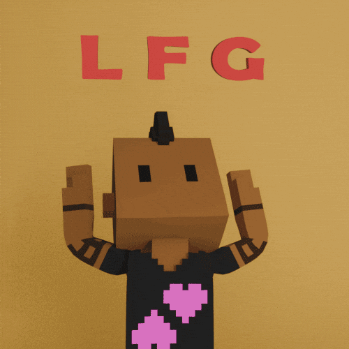 Lets Go GIF by Meebits