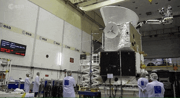 shaking space exploration GIF by European Space Agency - ESA