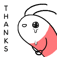 Thanks Crying Sticker by pikaole