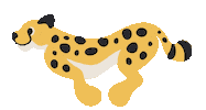Max Cheetah Sticker by Maxomorra