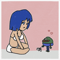 Valentines Day Love GIF by Ugly Waifu