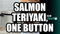 Salmon Teriyaki, One Button | Rice Robot