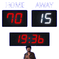 15 Away Sticker