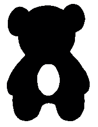 Bear Sticker by 6LACK