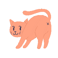 Cat Gat Sticker