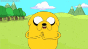 Adventure Time Rubbing Hands GIF