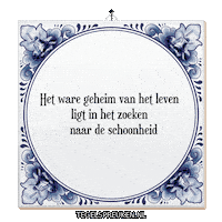 Nl Genieten Sticker by Tegelspreuken.nl