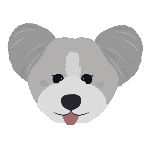 Happy Dog Sticker