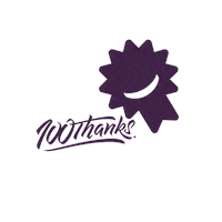Gracias Gratitude Sticker by 100Thanks