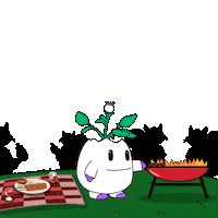 Grilling United States Sticker by Magic Eden