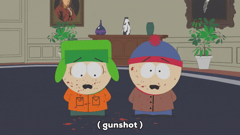 stan marsh blood GIF by South Park 
