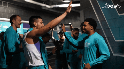 Willy Hernangomez Sport GIF by Charlotte Hornets