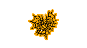 Spider Web Heart Sticker by Thriller Records