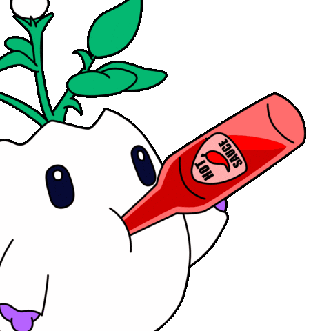 Burning Hot Sauce Sticker by Magic Eden