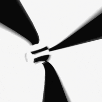 black and white loop GIF by bigblueboo