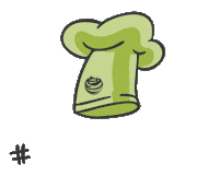 tsbg_marketing food school college chef Sticker