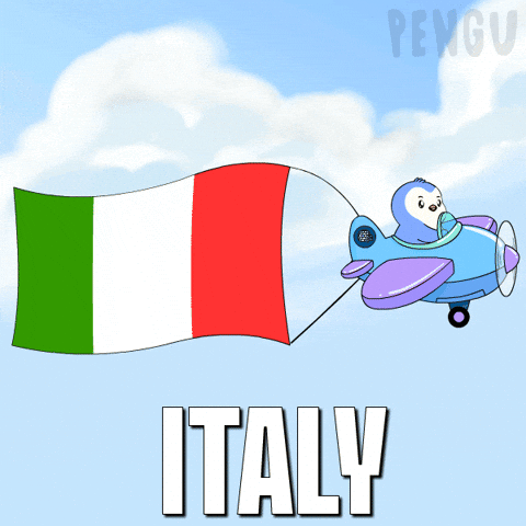 Italian Penguin GIF by Pudgy Penguins