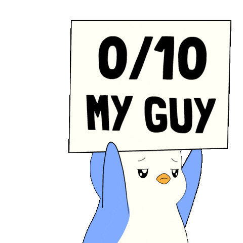 My Guy No Sticker by Pudgy Penguins