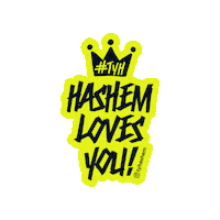 Tyhashem Sticker by Thank You Hashem