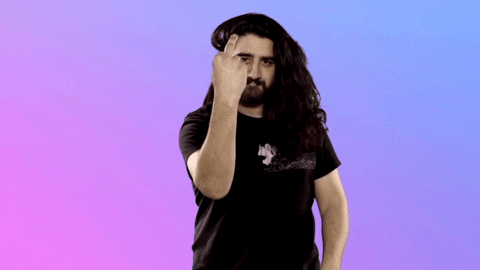 middle finger GIF by You Blew It!