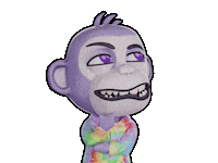 3D Think Sticker by Lucky Kat Studios