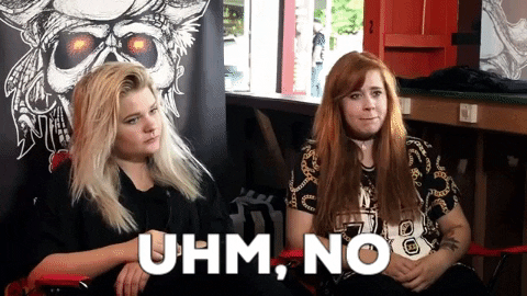 BrowsingCollection giphygifmaker no nope never GIF