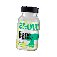 GLOWSuperfoods glow capsules adaptogenos lionsmane Sticker