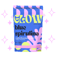 GLOWSuperfoods glow superfoods magicelixir bluespirulina Sticker