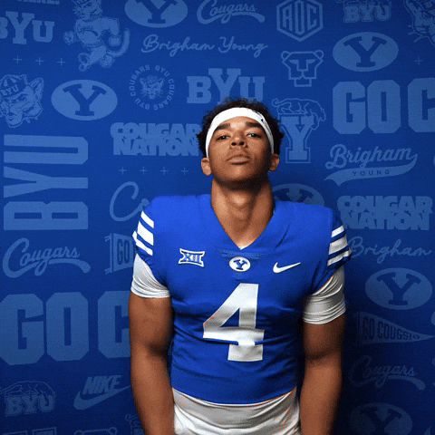 College Football Go Cougs GIF by BYU Cougars