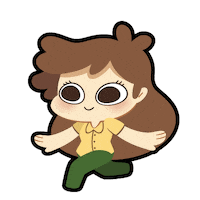 Beat Up Little Things Sticker by ThinkBIT